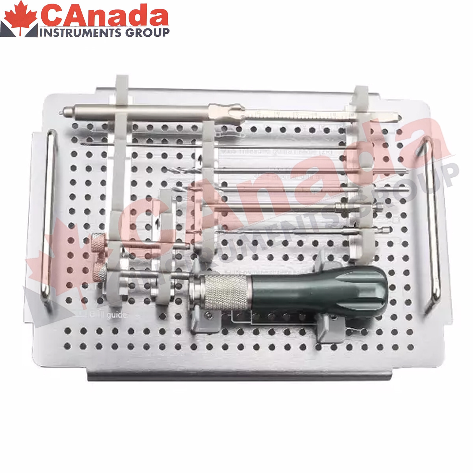 Medical Surgical Instrument Set For Orthopedic Locking Plate And Screw Bone