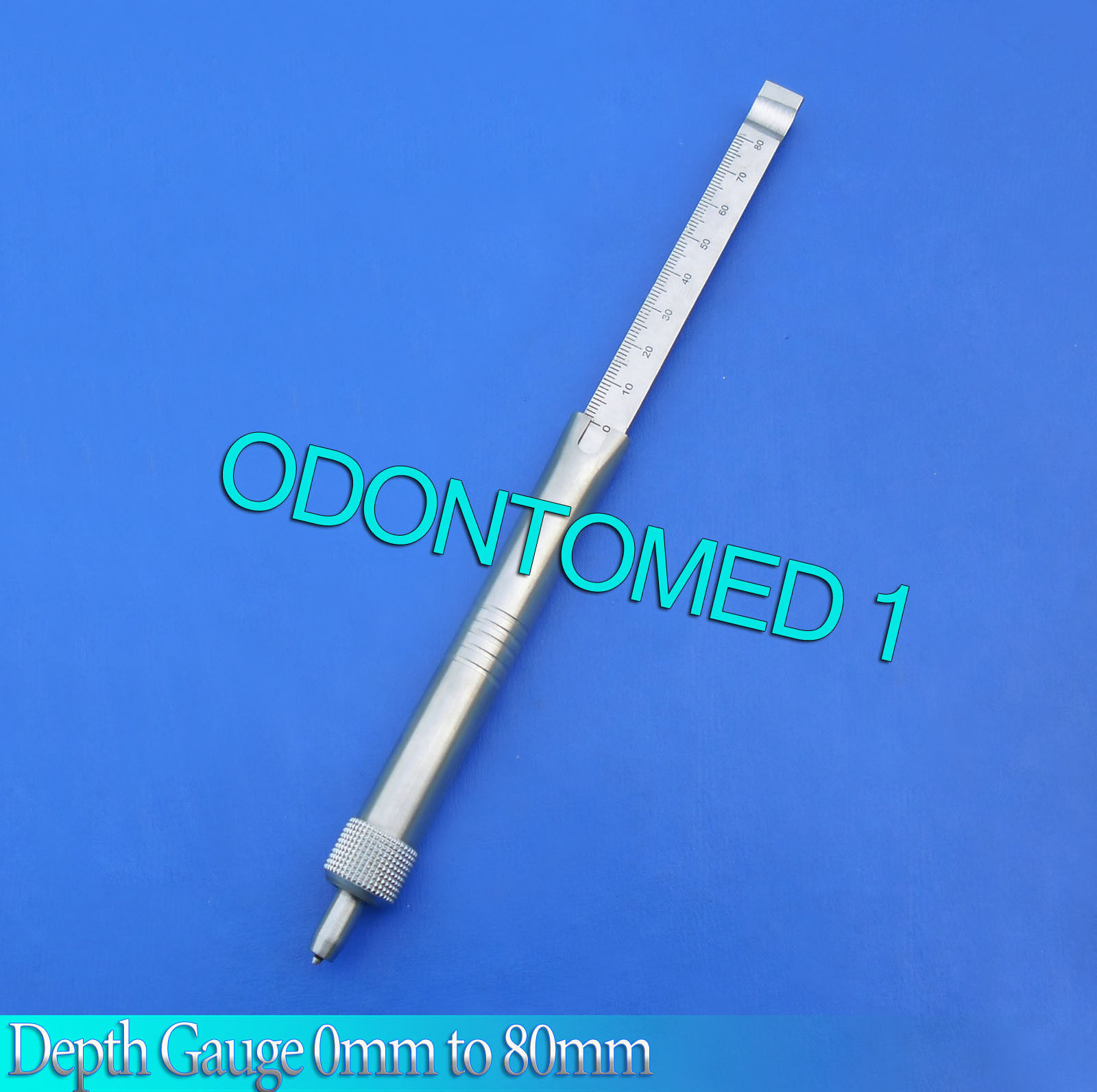Depth Gauge 0mm to 80mm Orthopedic Instruments