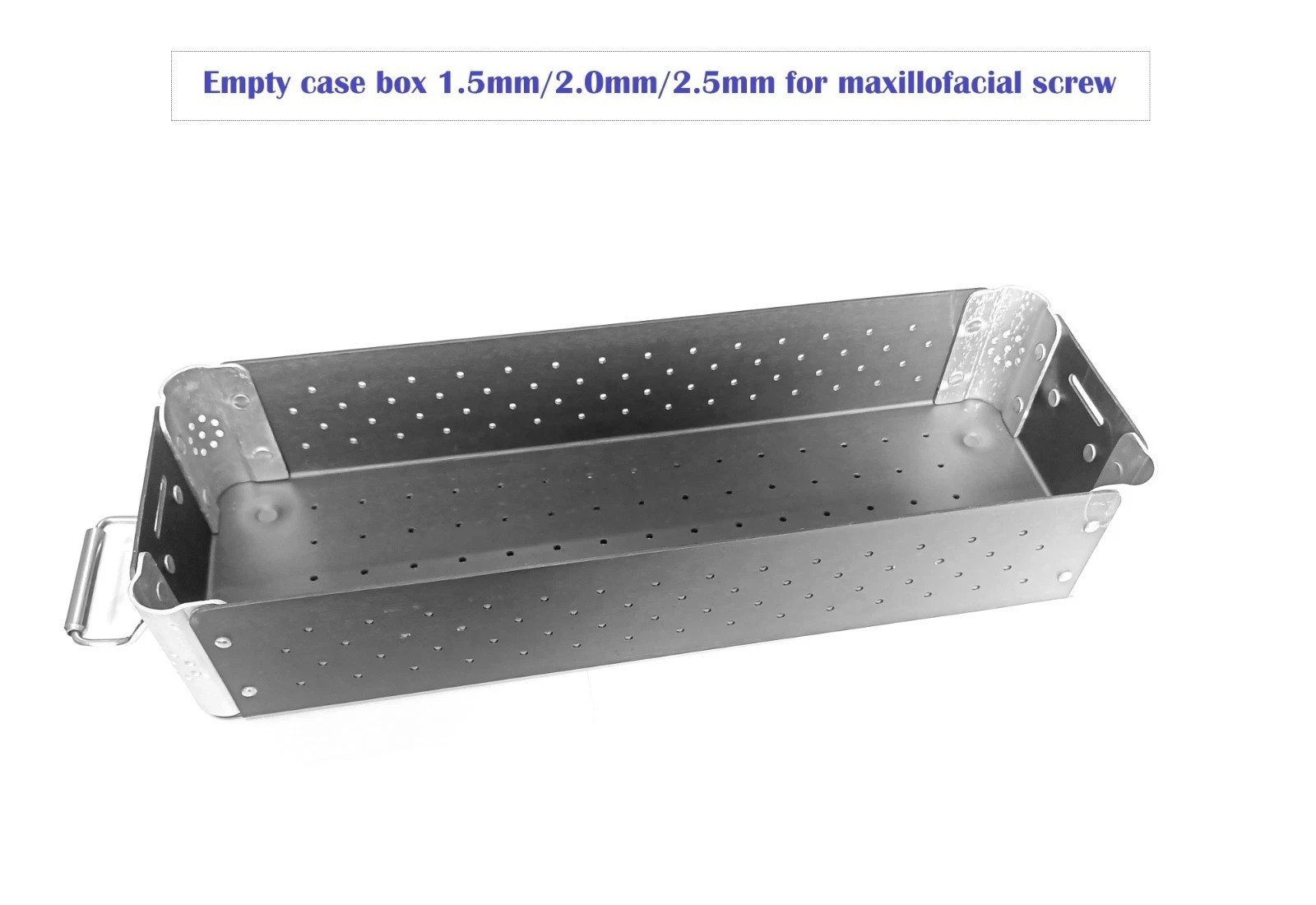 Empty Case Box for 1.5/2.0/2.5mm Maxillofacial Screw veterinary instruments