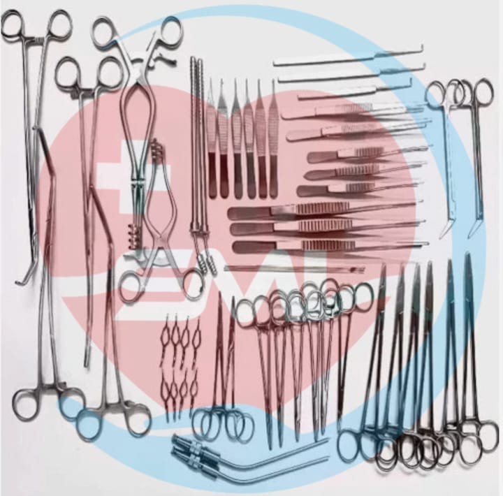 Vascular Surgery Set of 52 pcs Surgical Specialty Surgical Instruments Set