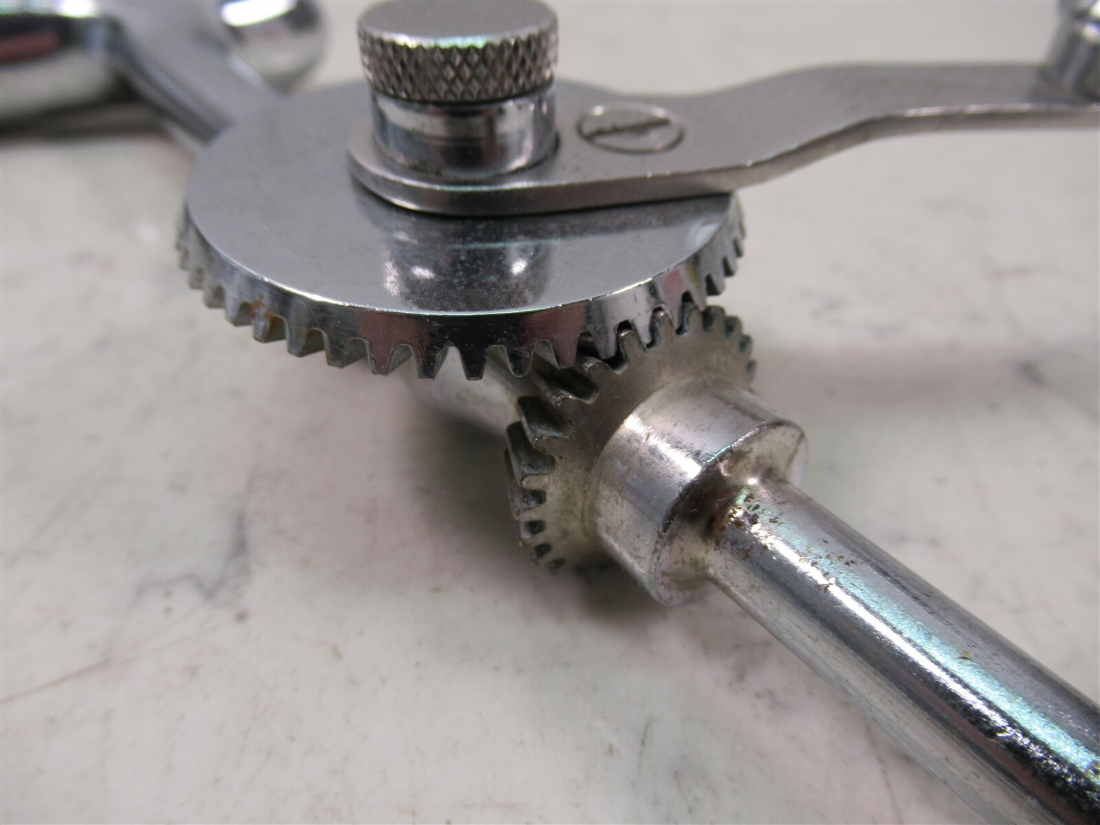 Richards 11-0300 Vintage Hand Crank Bone Drill Charity Hospital New Orleans