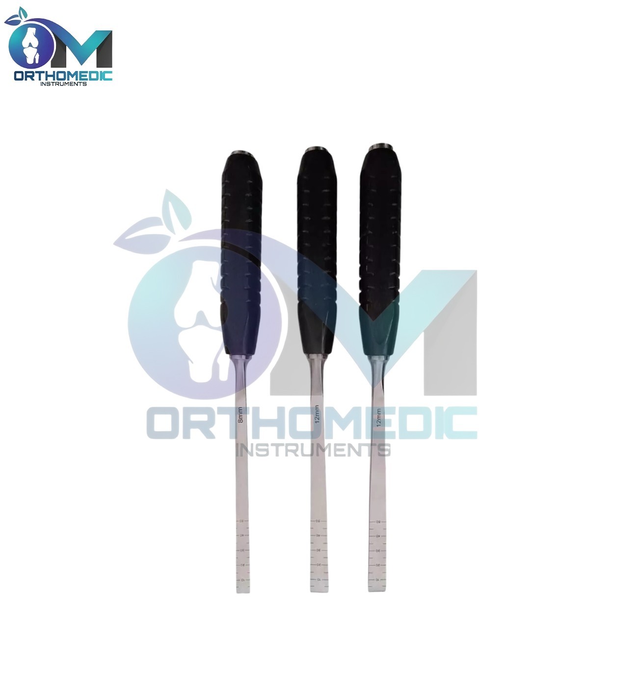 Set Of 3PCS Plastic Surgery Hospital Orthopedic Osteotome Straight