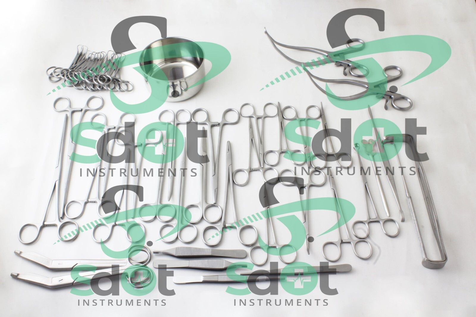 Deluxe Veterinary Surgery Instruments Kit High Grade Stainless Steel By SdOt