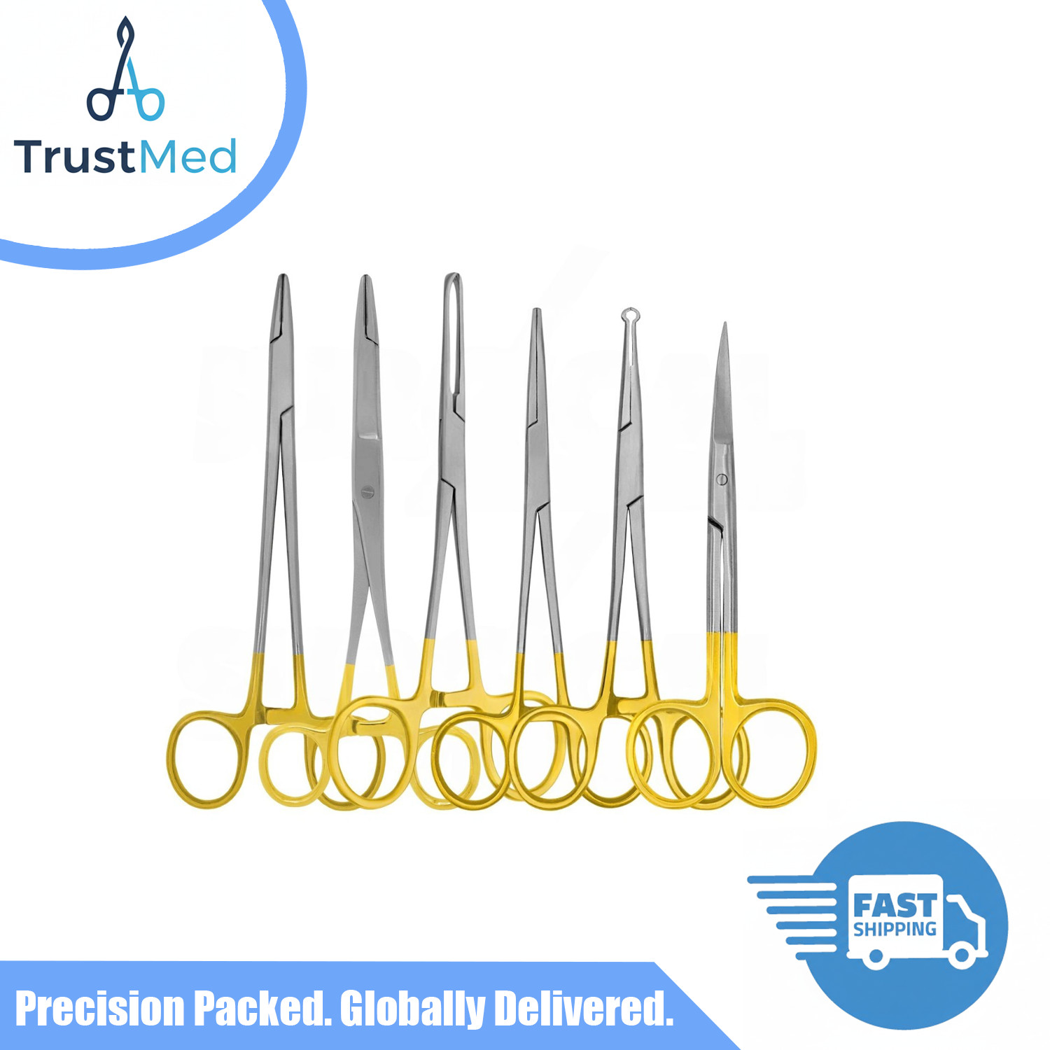 6 Pcs Sutureless Vasectomy Surgery Set Urology Surgical Instruments German Grade