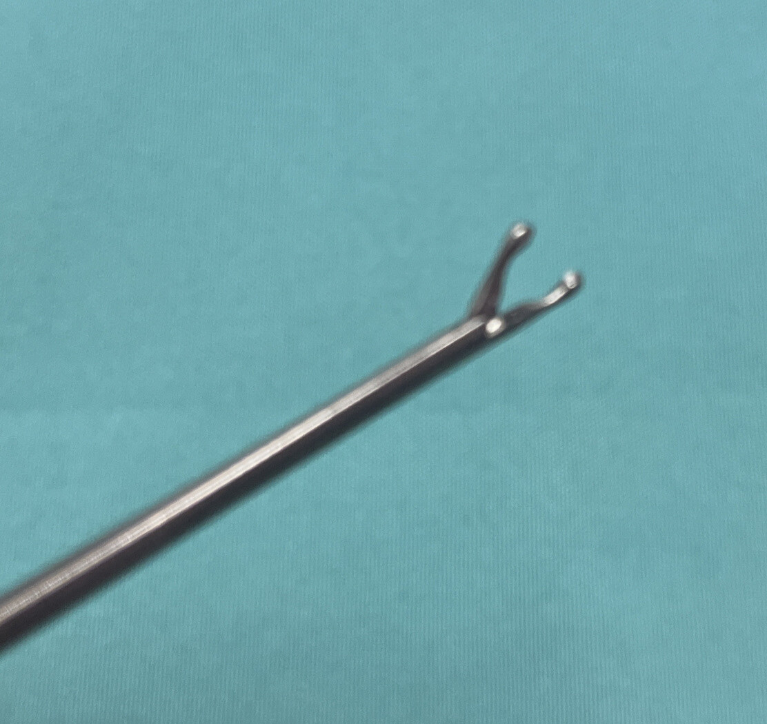 V. Mueller NL3785-023 Rhoton Cup Forceps, Straight, Cup 1mm Wide, 5-3/4″