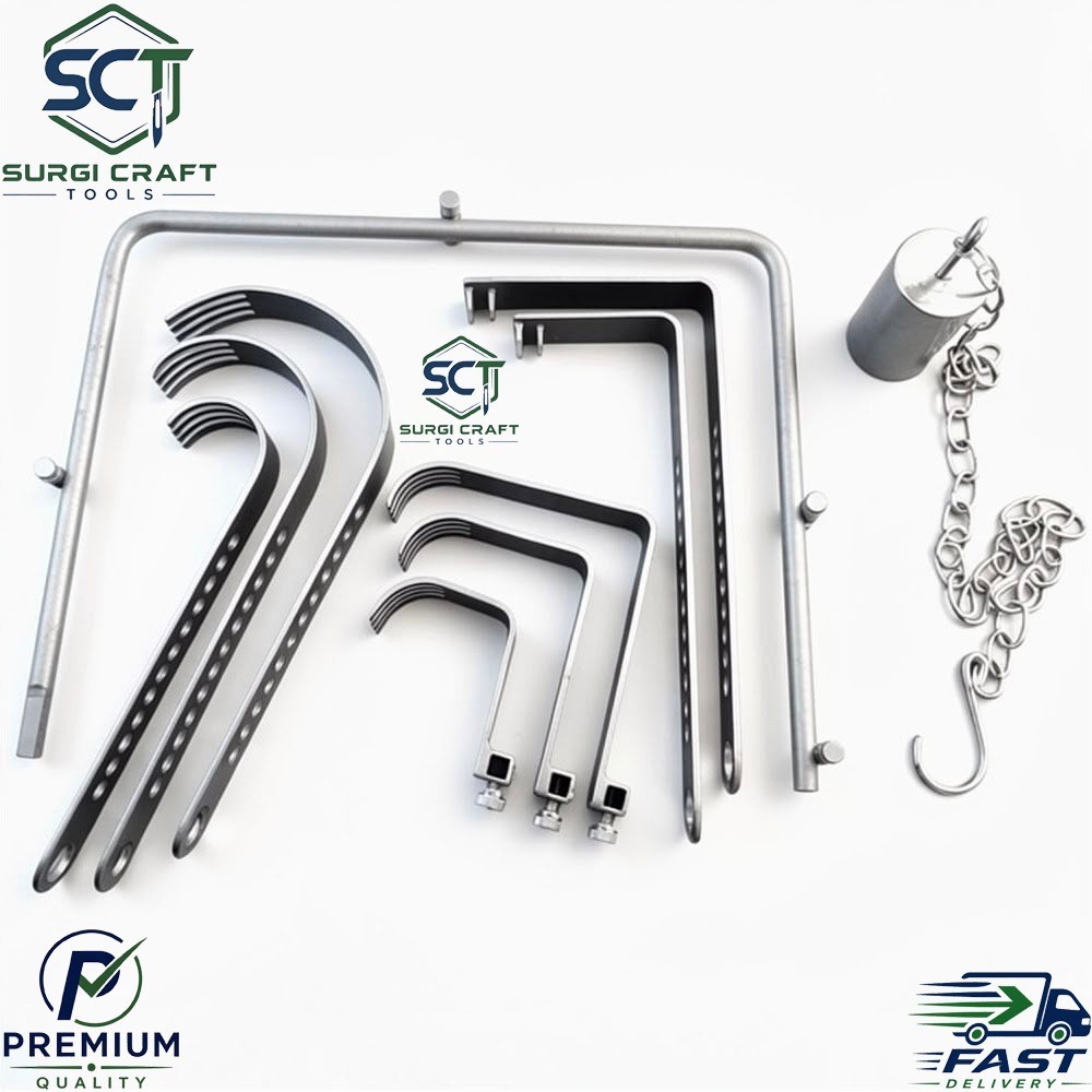 Charnley Initial Incision Retractor Complete Set of 10 Pcs Surgical Instruments