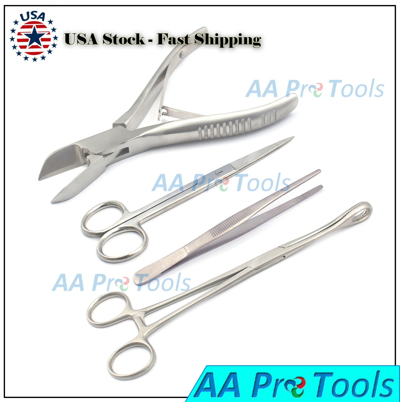 Coral Propagation Tools Kit, Reef, Frag, Aquarium, Bone Cutter, Forceps, Premium