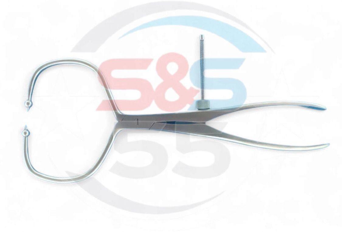 Bone Pelvic Peria Clamp Reduction Forceps With Ball Tip High Quality