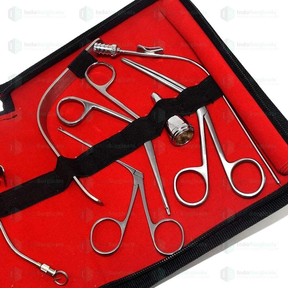 ENT Instrument Kit Stainless Steel