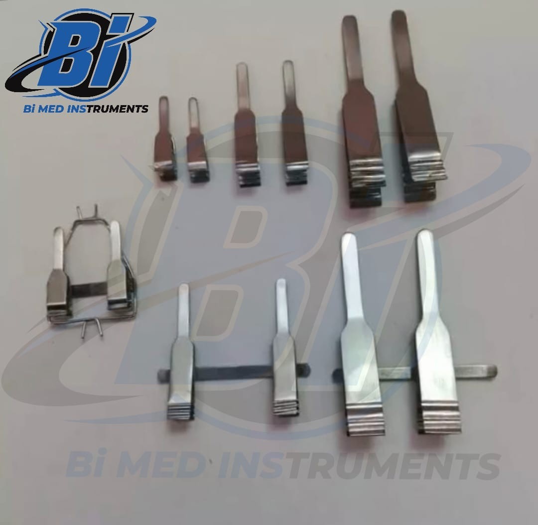 Acland Micro Surgery Vessel Clamps Set For Plastic Surgery & Neurosurgery