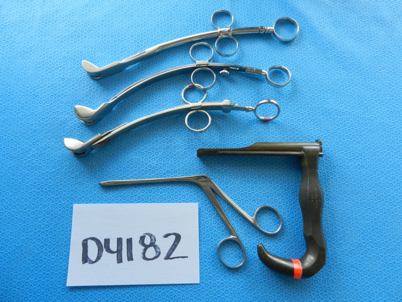 D4182 Jarit Pilling Storz Surgical ENT Instruments Lot Of 5