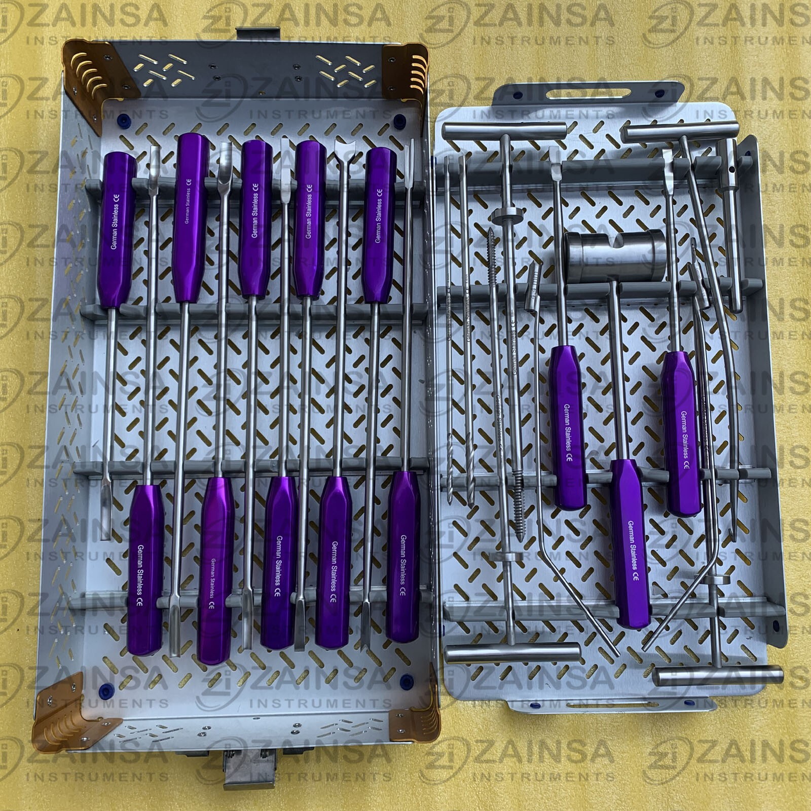 Cement Removal Instruments, Femoral Elevator Cement Removal Set Orthopedic Tools