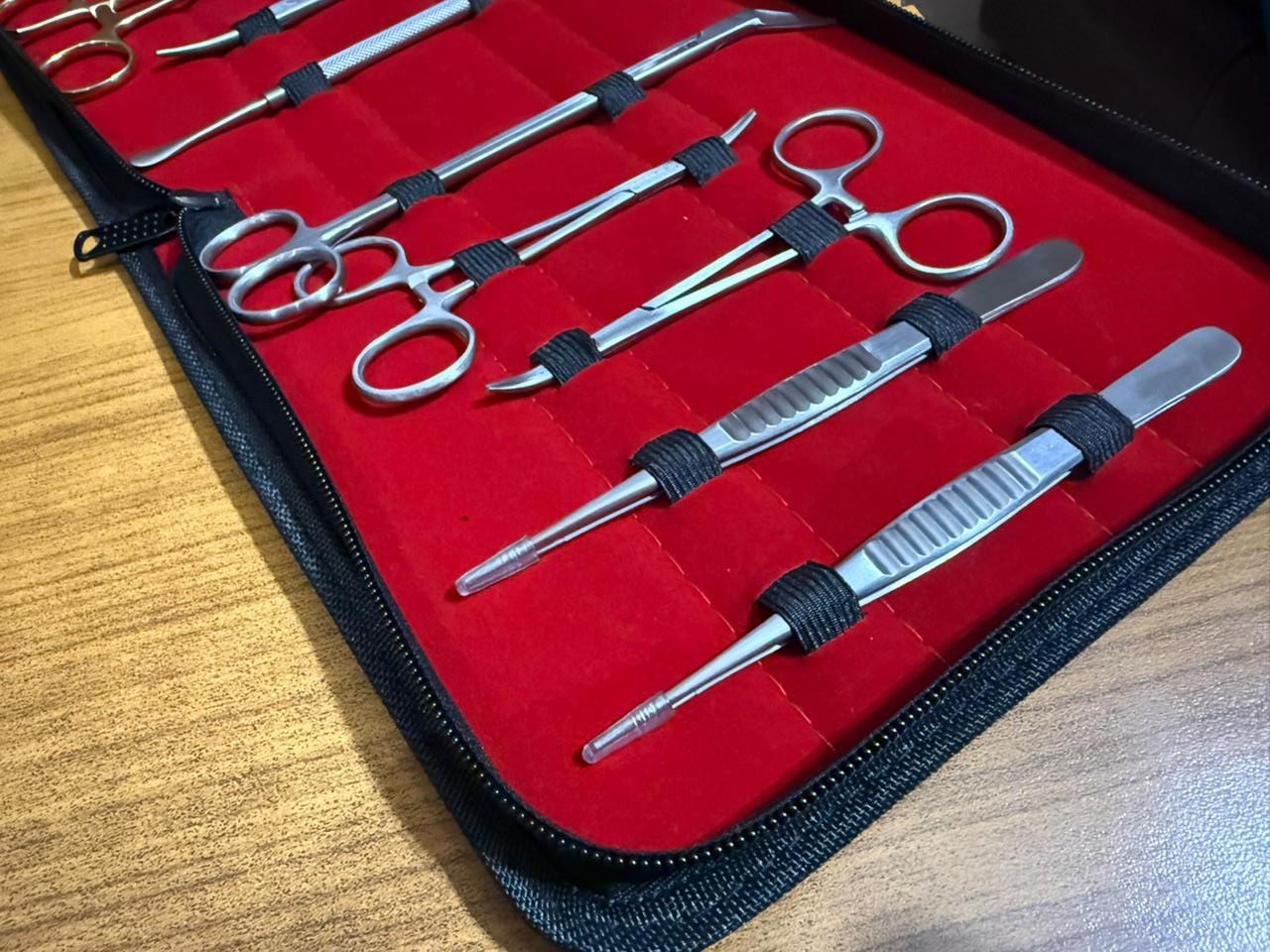 Professional 10pc Vascular Dissecting Kit TC Needle Driver & Micro-Precision