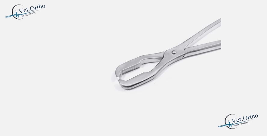 Lane bone holding forceps 12 inch veterinary surgical instrument