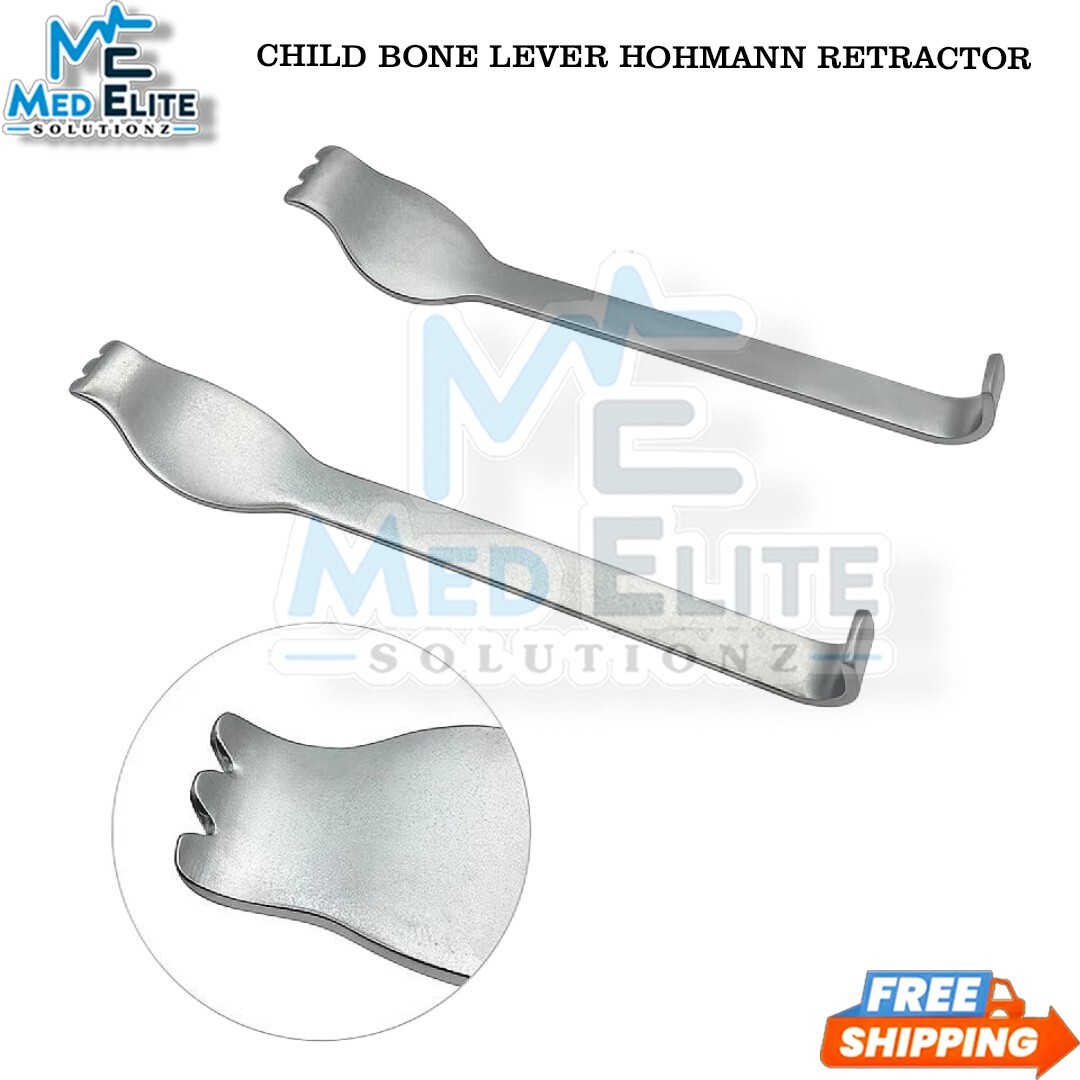 Child Bone Lever Hohmann Retractor 160mm Orthopedic Surgical Instruments