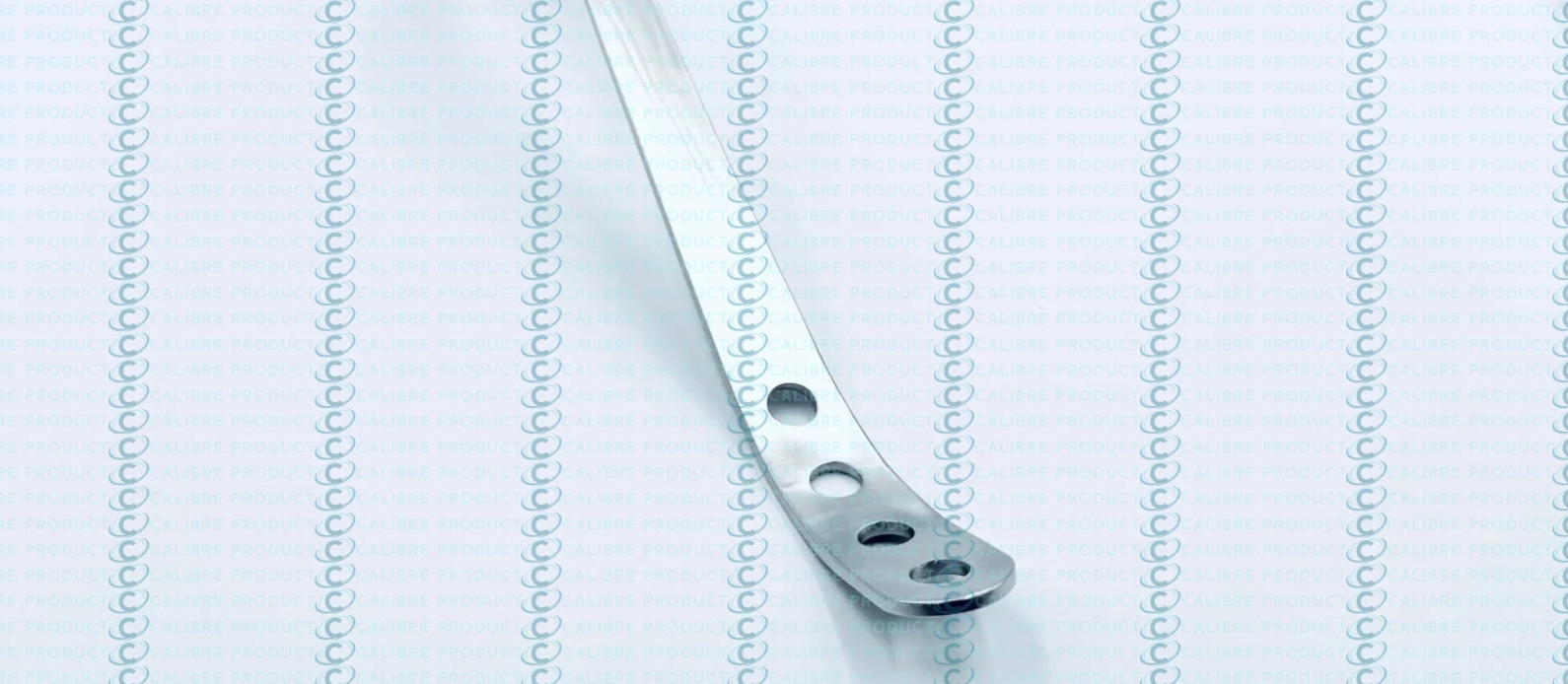 Double Curve Hohmann Retractor Blade 24mm Hip Arthroplasty Orthopedic