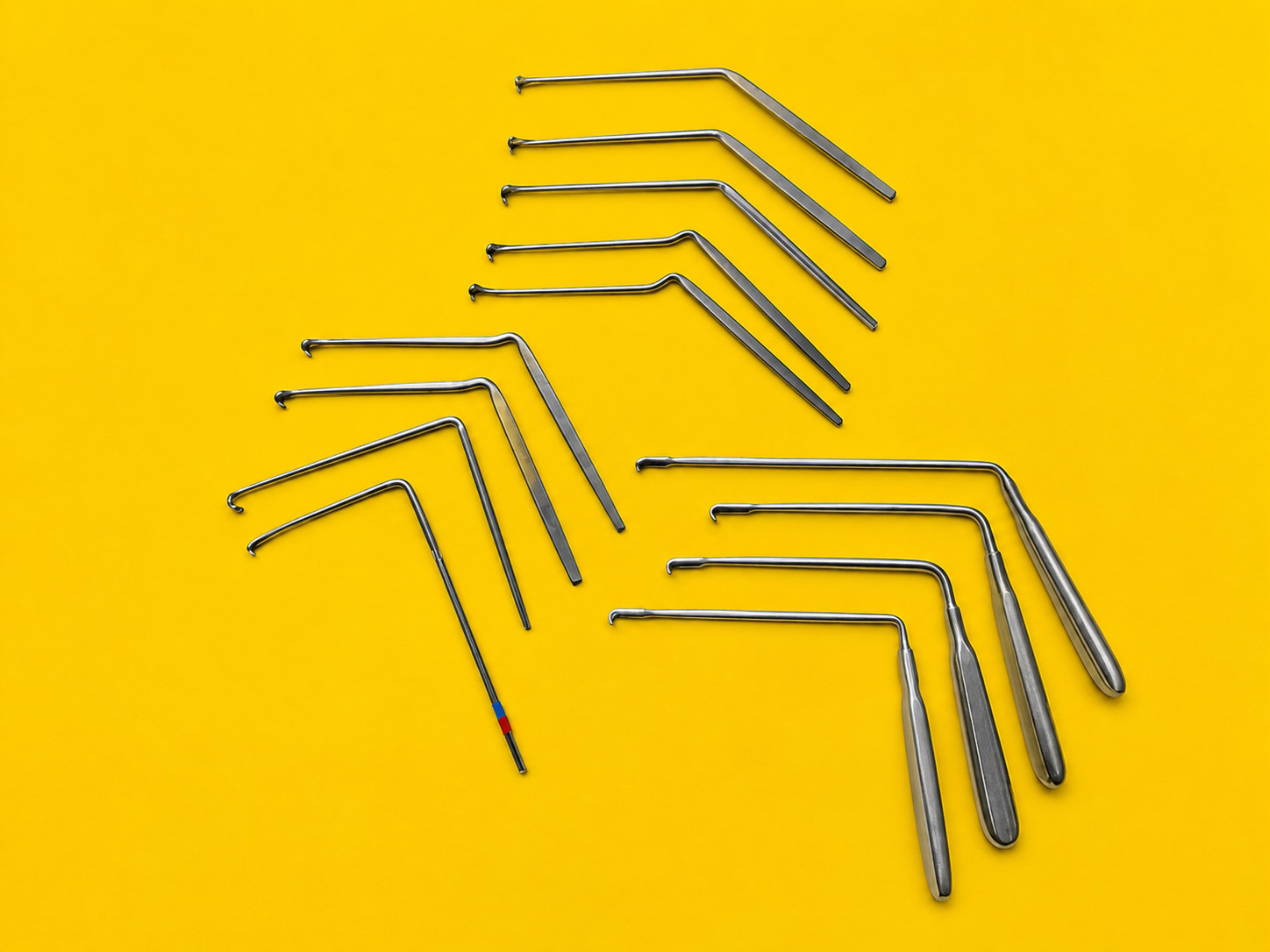 V. Mueller Boss Ruggles Codman Weck Symmetry Neuro Retractor Set 13 Pieces