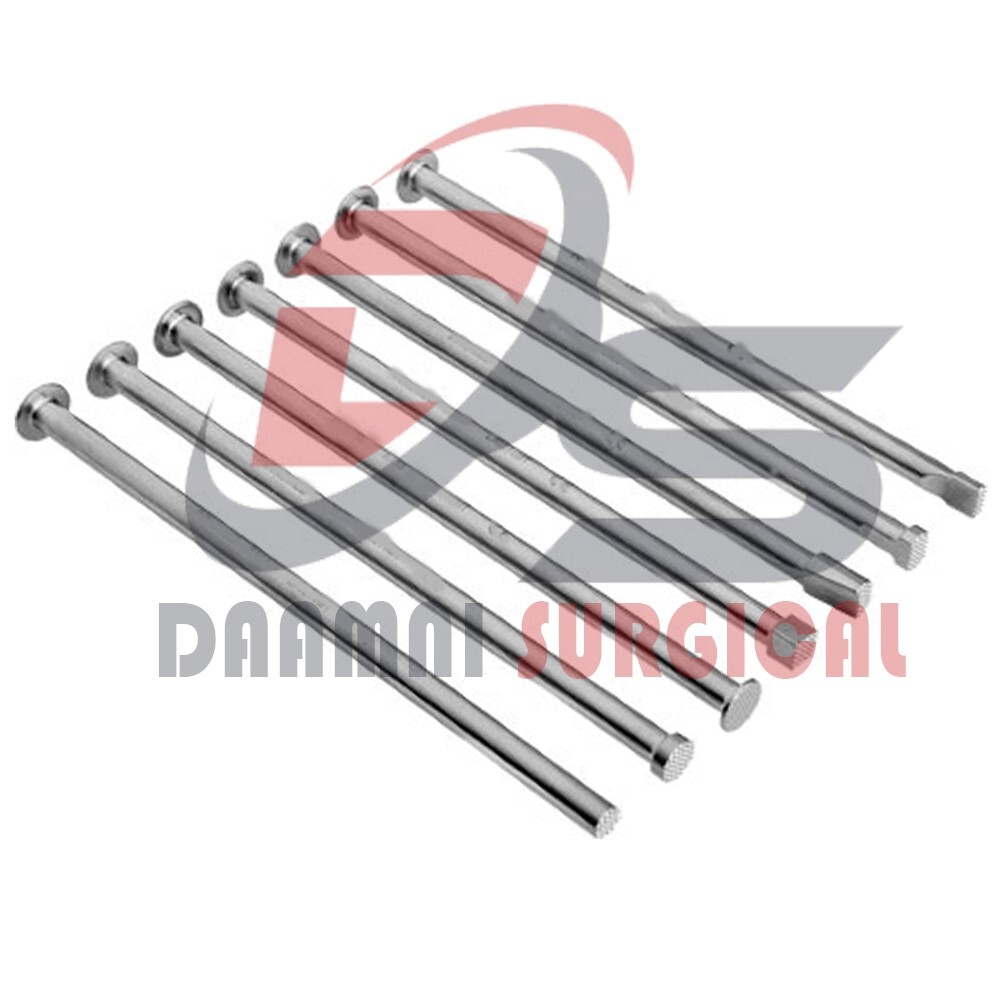 Bone Graft Impactor Set Of 7 Pcs Orthopedic Lumber Cervical Surgical Instruments
