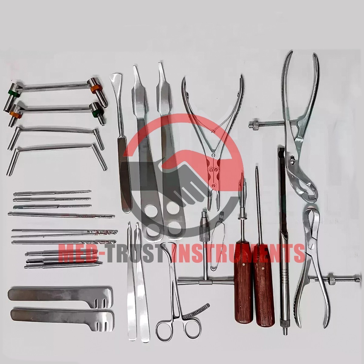 Small Fragment Instruments Orthopedic Surgical Instruments Set 30 Pcs