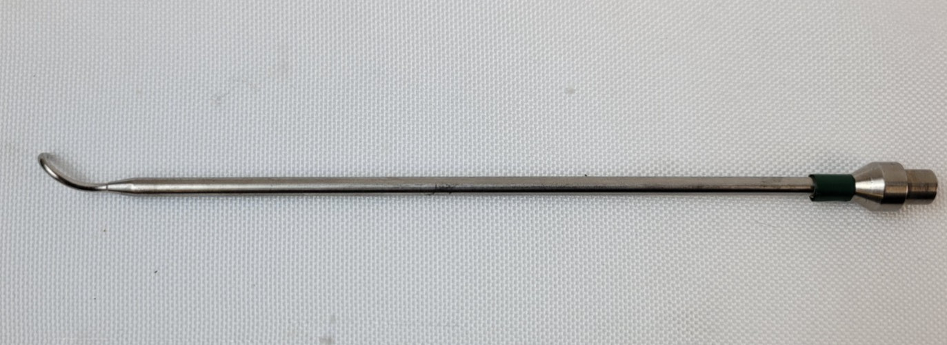 Shutt-Linvatec 97.14115, Suture Hook, 3.4mm x 130mm, 45-Degree Left Curve