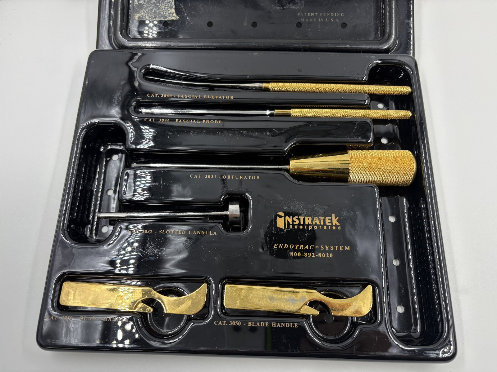 Instratek 3010 Endotrac System Endoscopic Plantar Fasciotomy Instrumentation