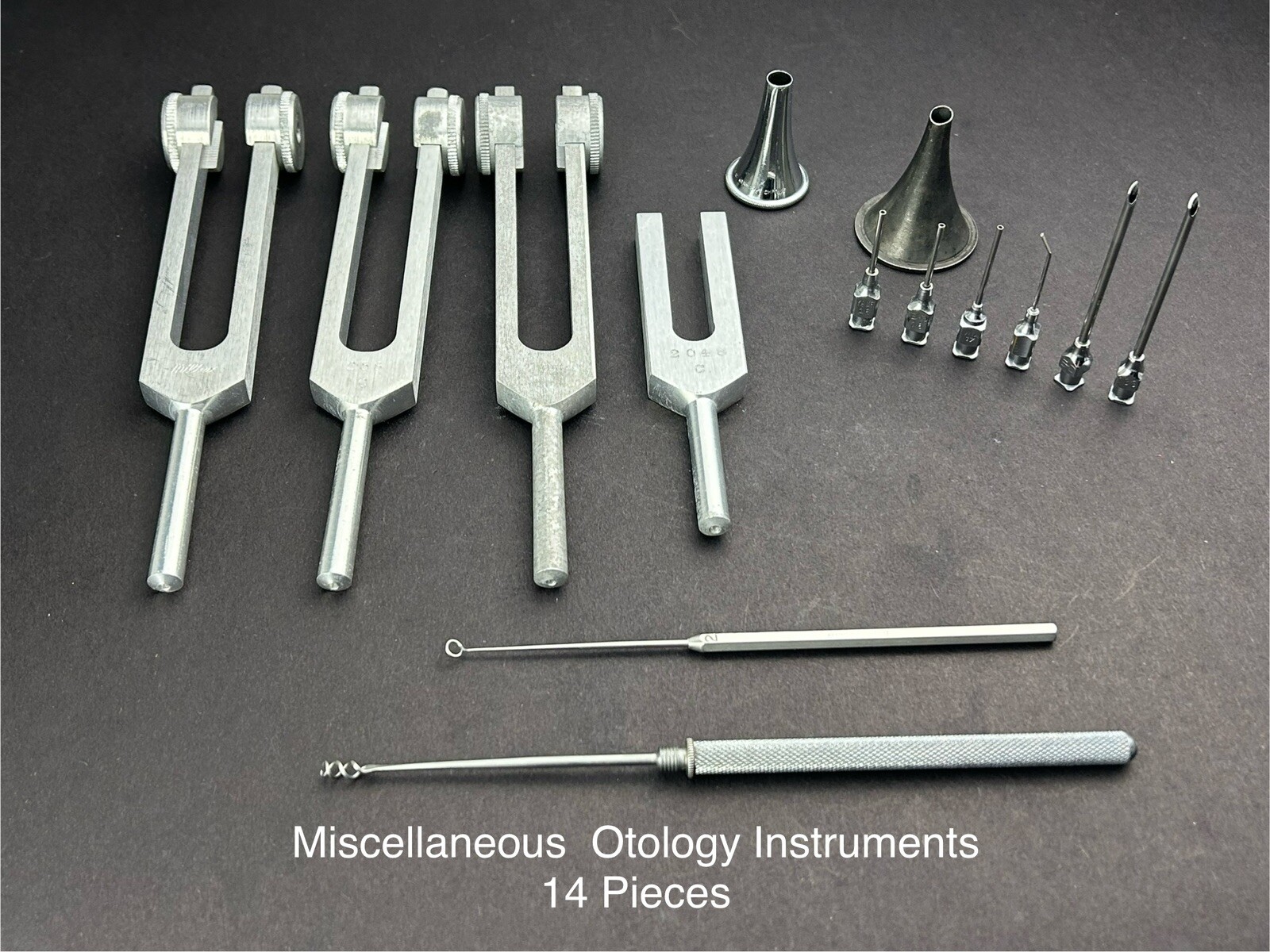 Ear Speculum ENT Reusable Needle Tuning Ring Ear Curette Miltex RICHARDS