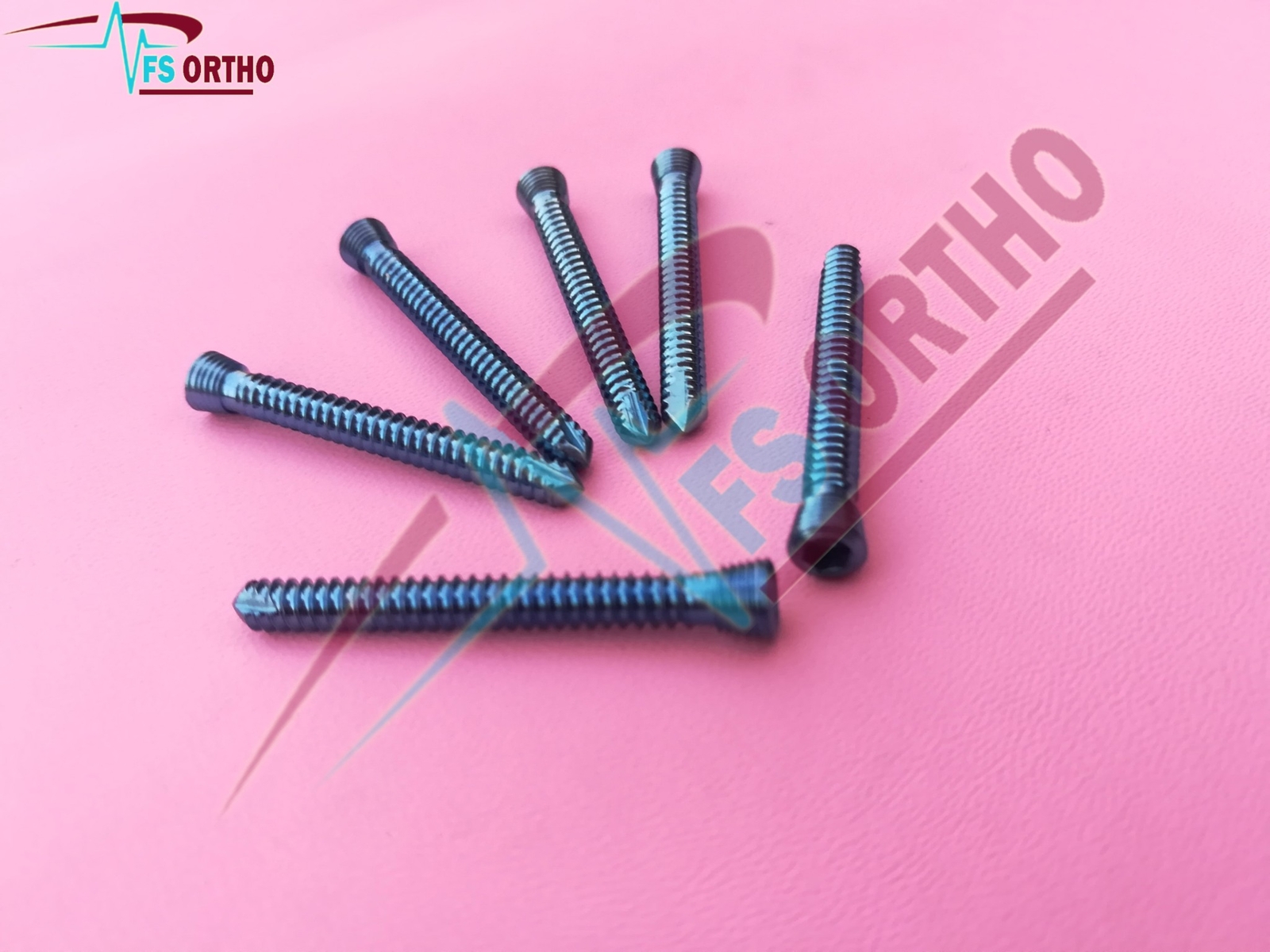 Safety Locking Screws 3.5 mm self-tapping Titanium Screws (70 pcs)