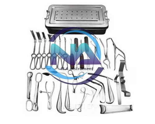 Maxillofacial Surgery Instruments 29 Pcs kit Orthopedic with Stainless Steel Box