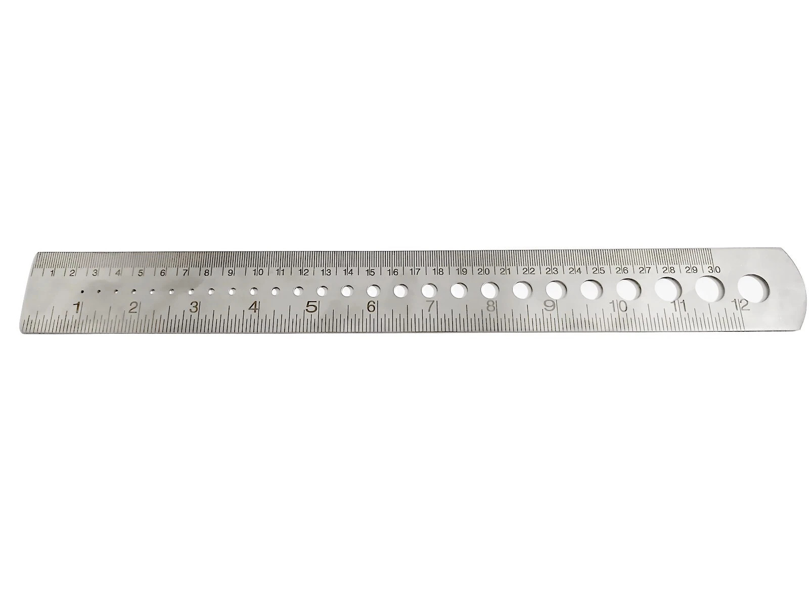 Orthopedic Measuring Gauge Scale for K-Wire, Drill Bit, Screw, Steinman Pin SS