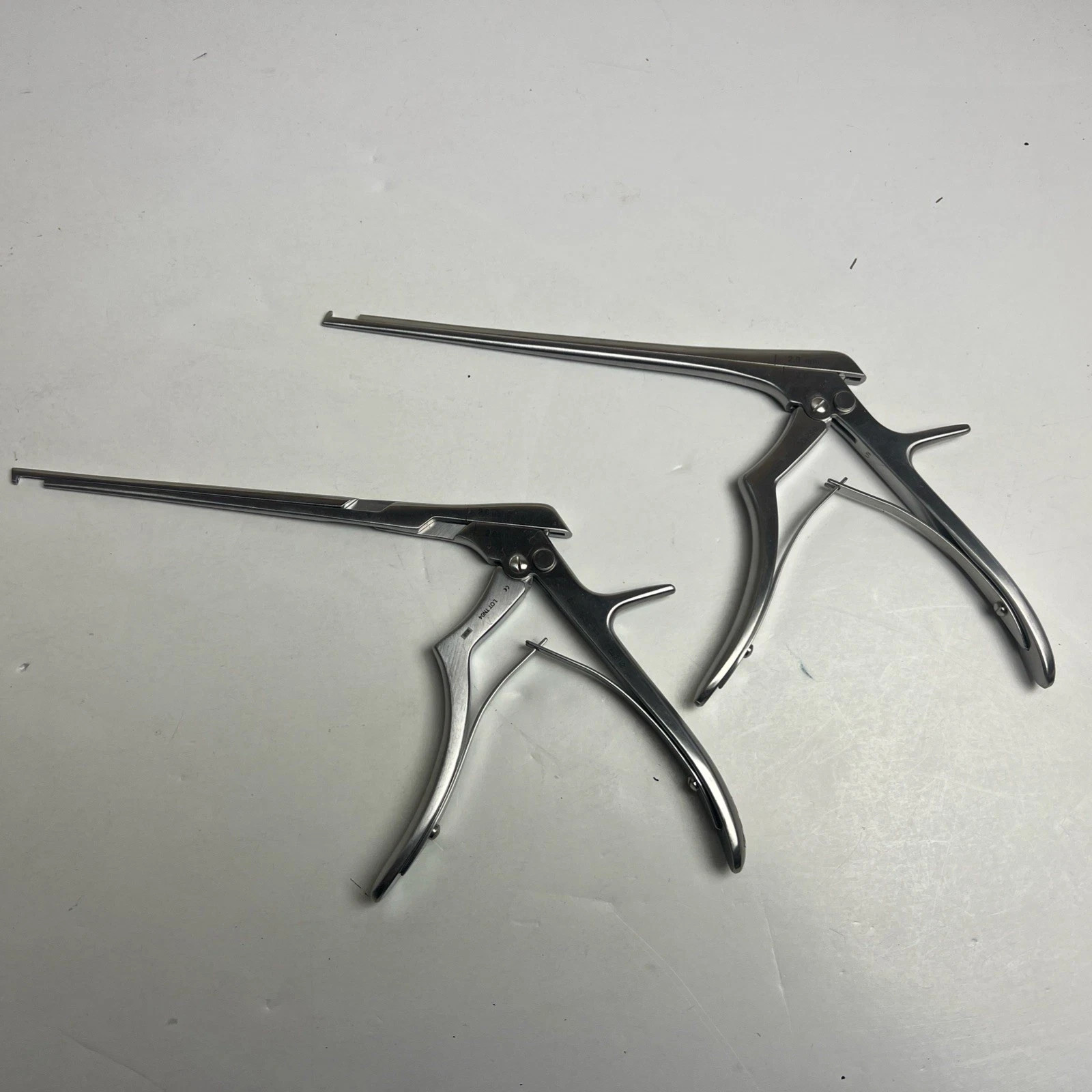 Karl Storz 662102 662112 Kerrison Bone Punch Pair Lot Germany