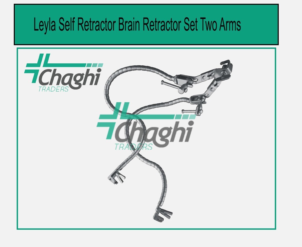 Leyla Self Retractor Brain Retractor Set Two Arms Orthopedic Surgical Instrument