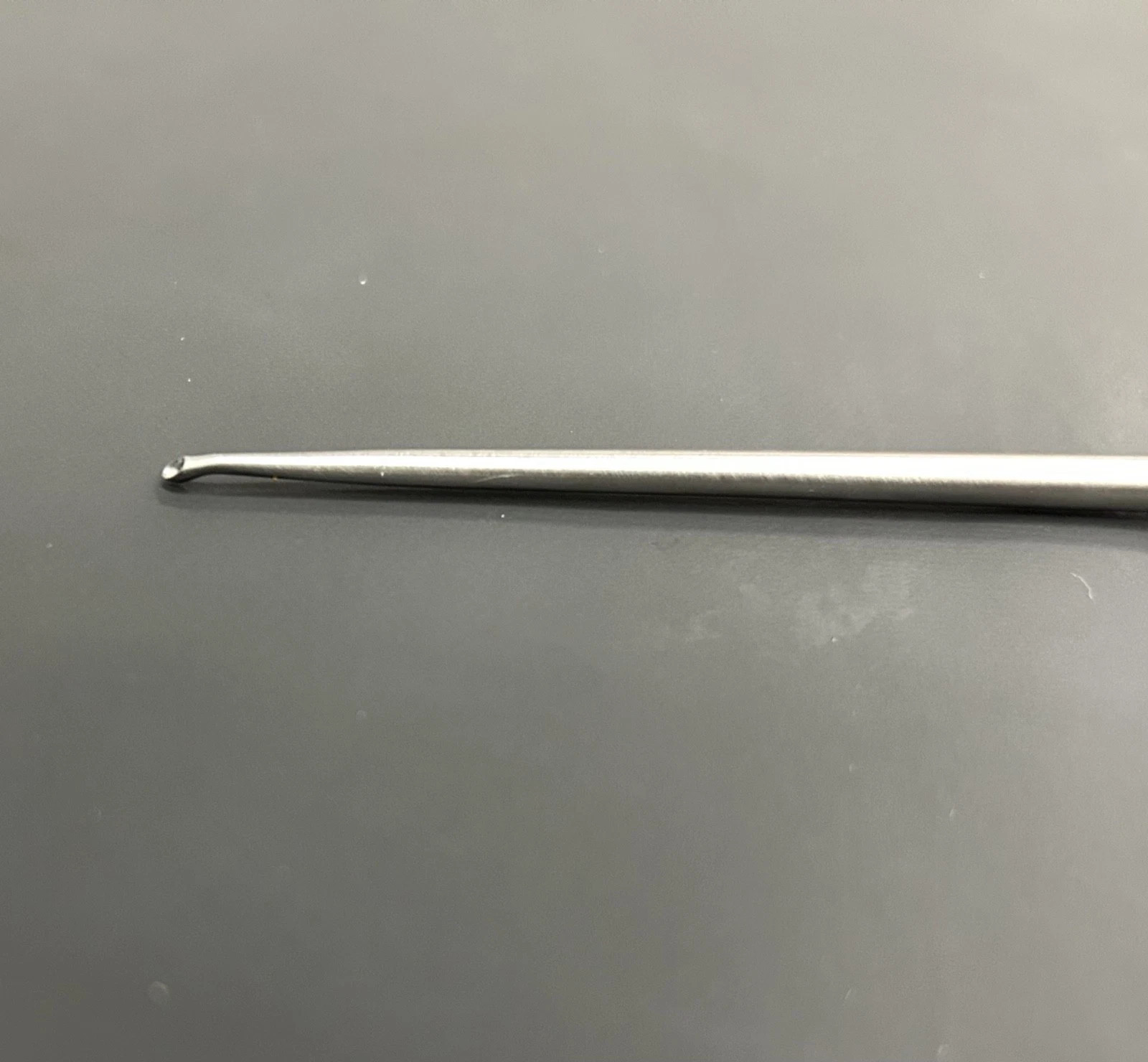 V. Mueller U-2205 Neuro Spinal Chroma-Line Micro Spinal Curette Reverse Angle