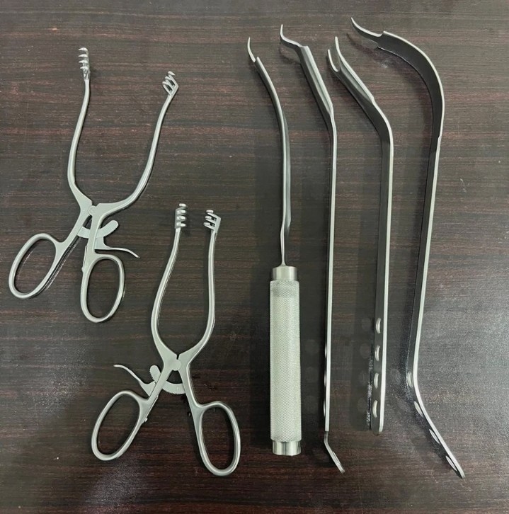 Orthopedic Basic Anterior Approach Instrument Set Lot of 6 Pcs