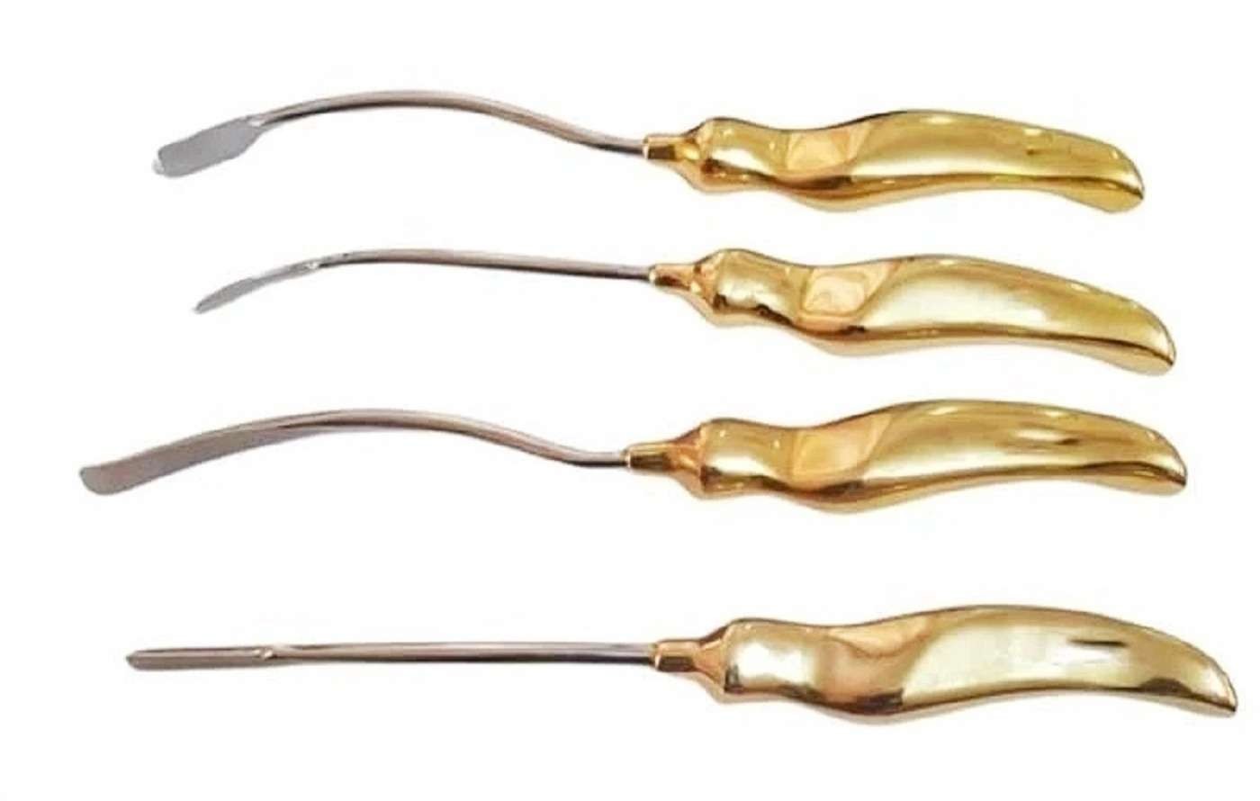 Brow Lift & Face Lift Dissector Set of 4 Plastic Surgery Instruments