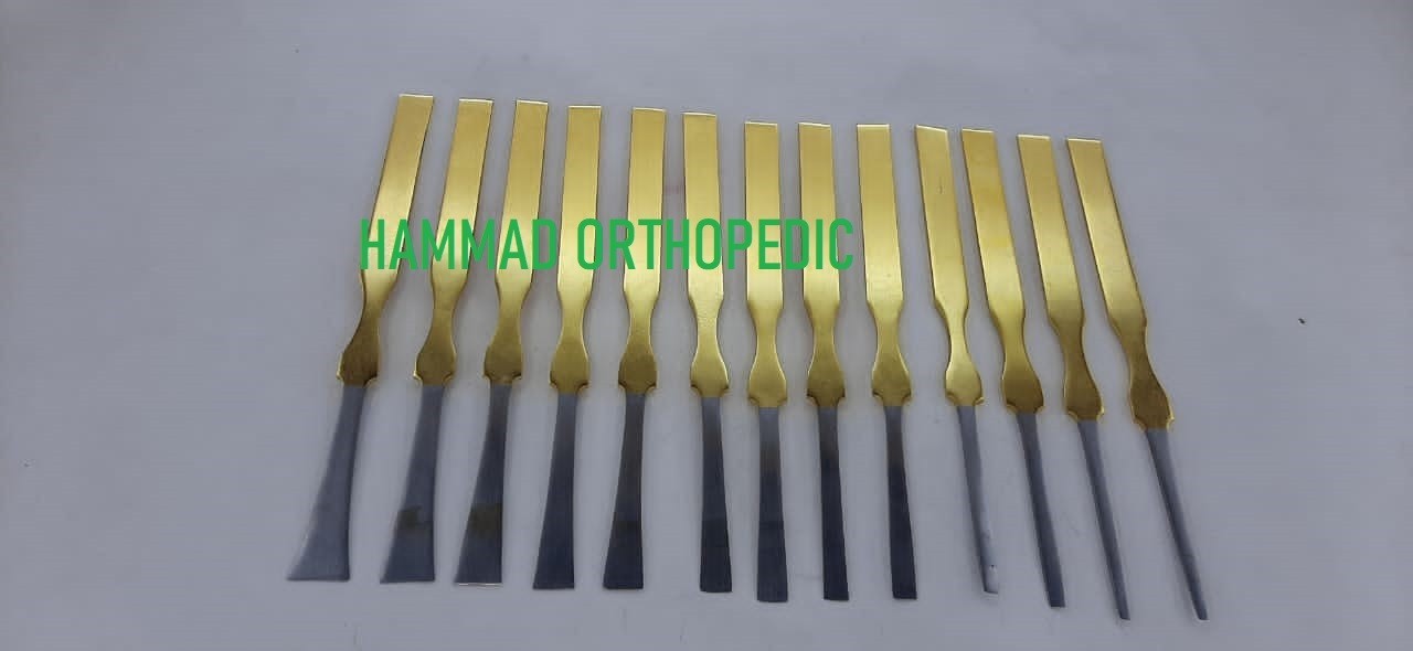 13PCS Rhinoplasty Osteotomy Chisel Set Precision Steel Surgical Tools Kit