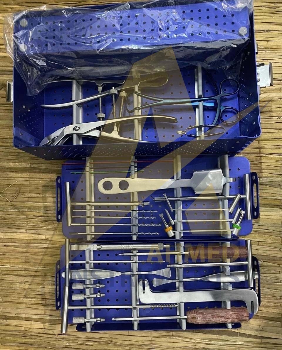 Large Fragment Instruments Set 4.5mm & 6.5mm Orthopedic Instruments German Steel