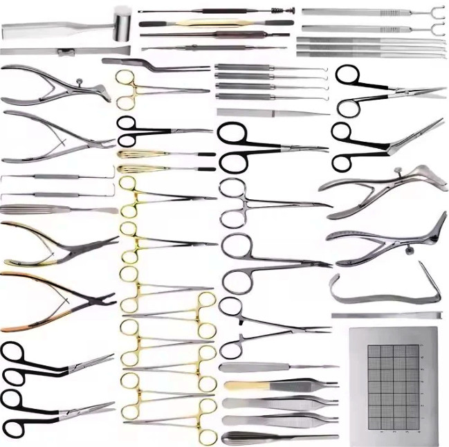 Nasal Instruments Set 53 Pcs Medical Nose Surgery ENT