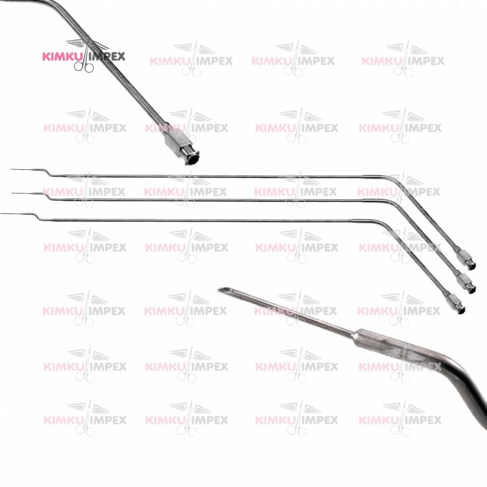 1pc Kleinsasser Laryngeal Injection Needle 13″ Bayonet End 260mm Luer Lock ENT