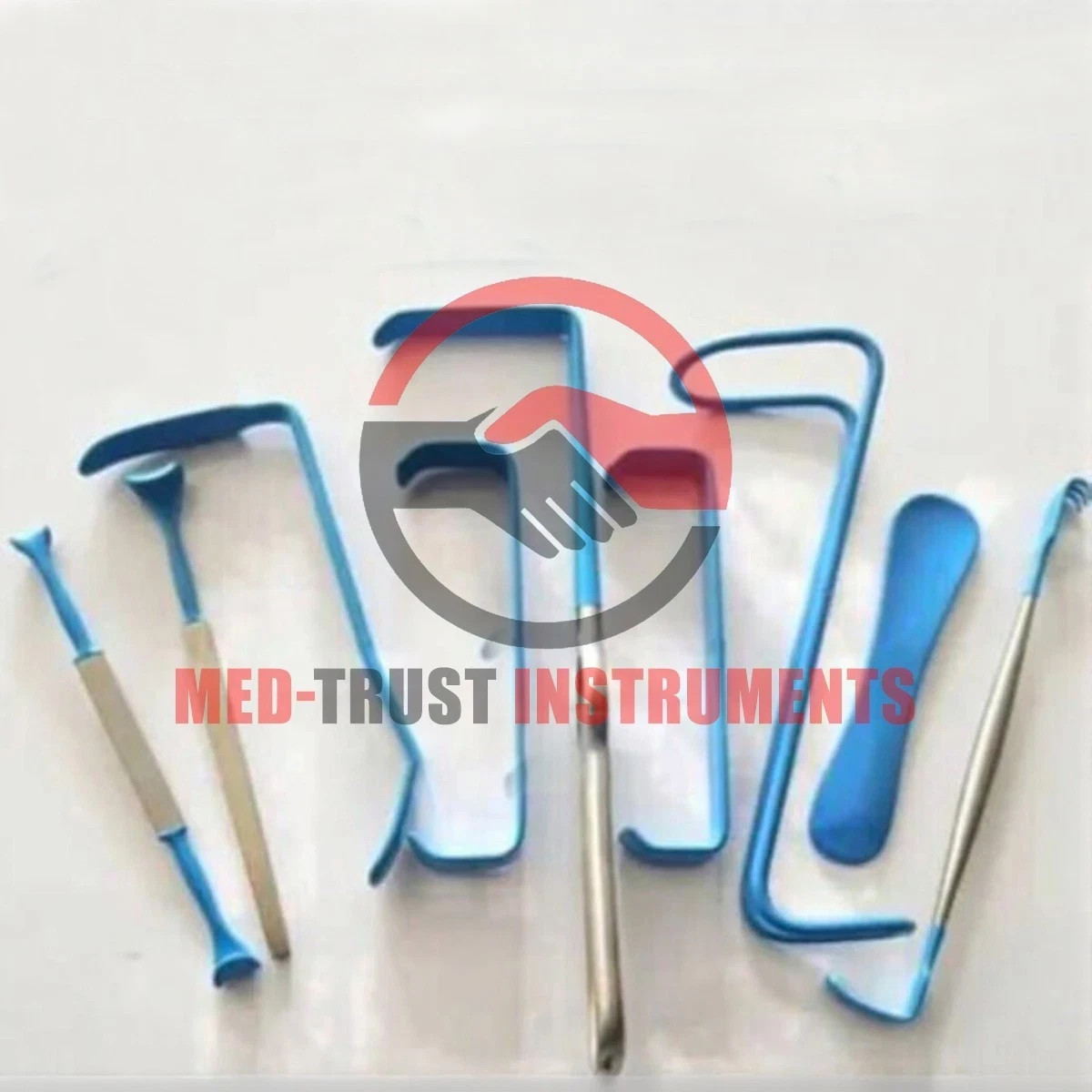 Face Lift Brow lift Dissectors & Elevator Set of 9Pcs,Plastic surgery instrument