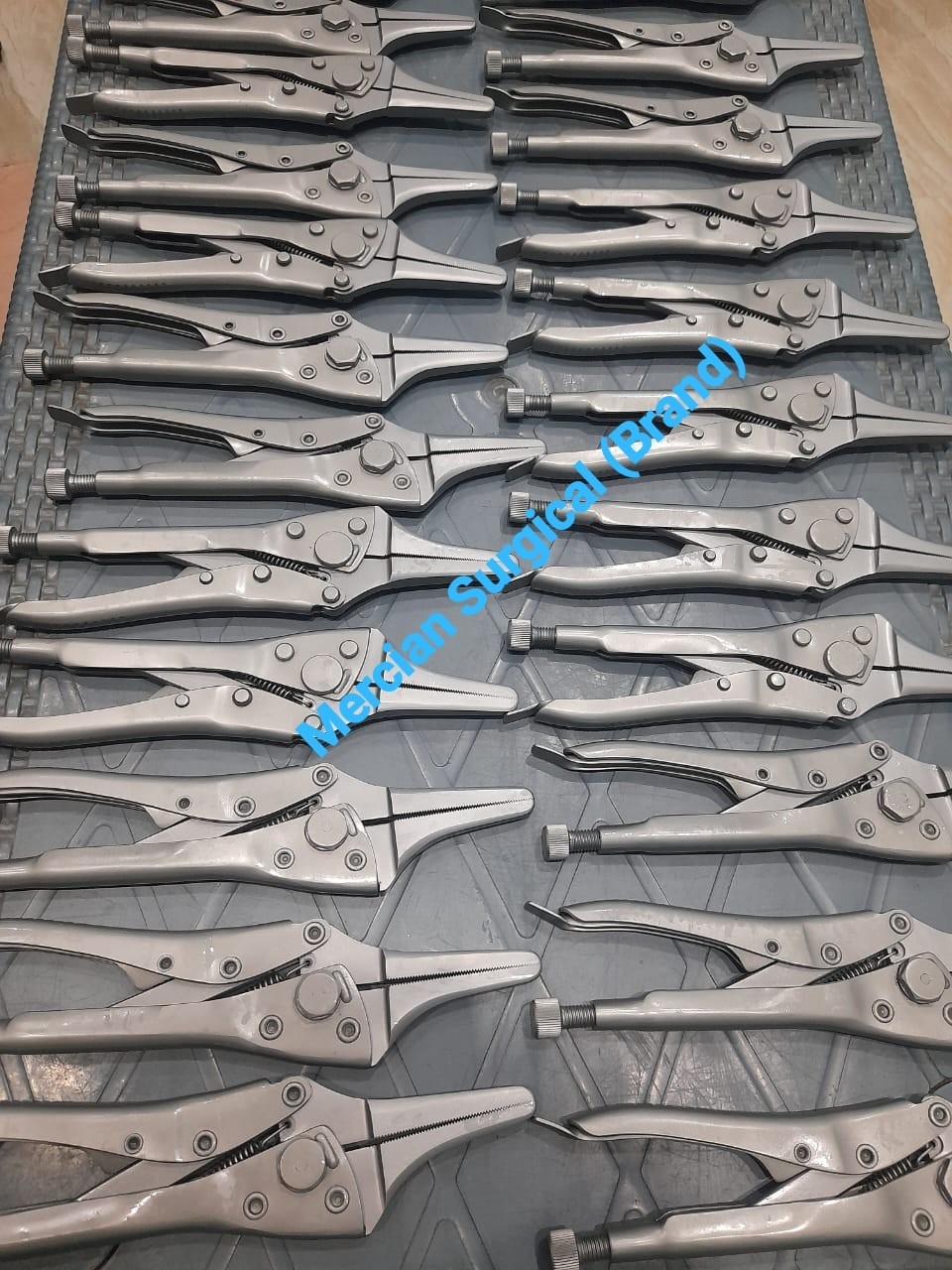 Orthopedic Needle Nose Locking Pliers 22cm 25cm 30cm Stainless Steel 3PCS Set