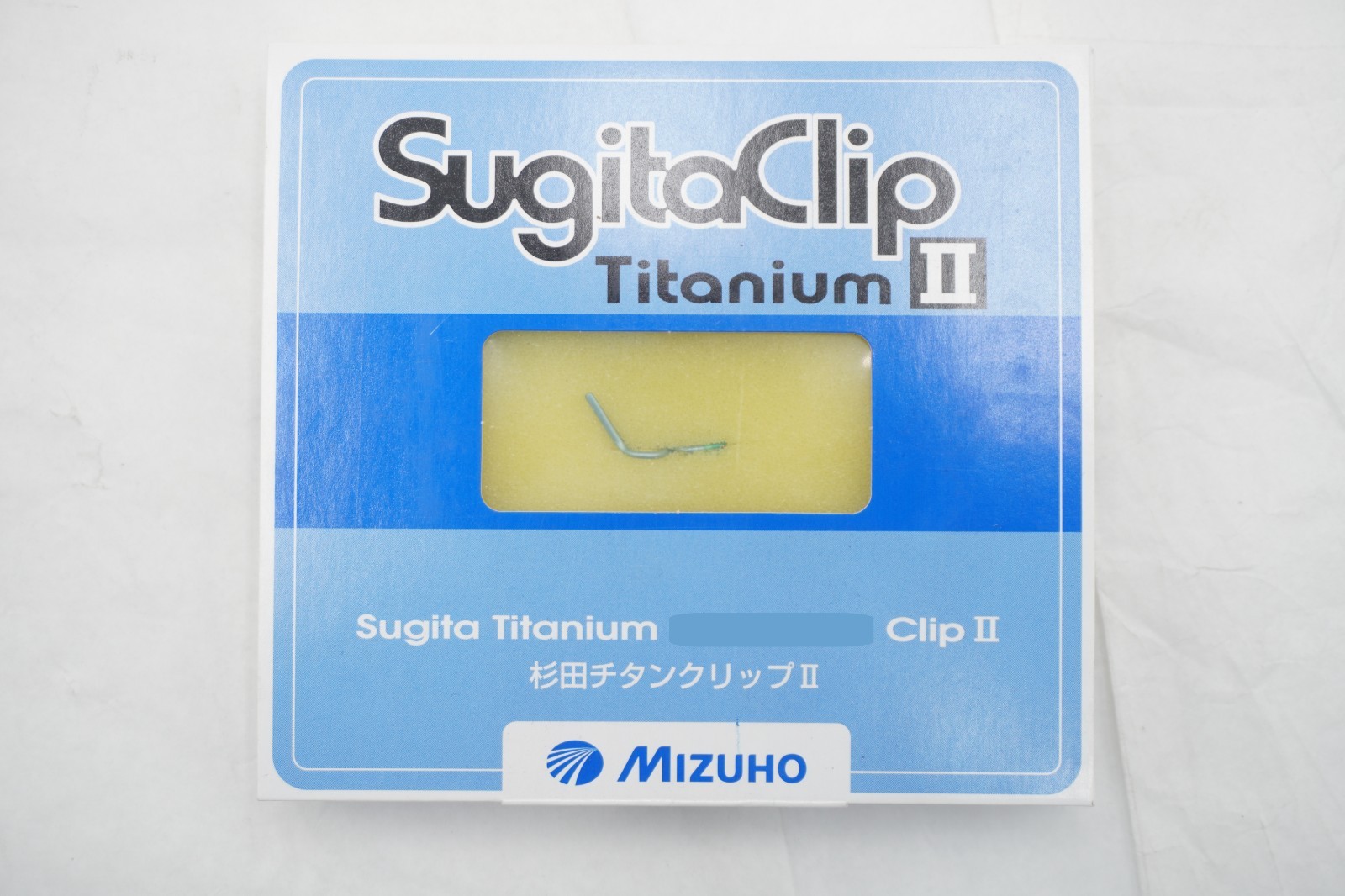 MIZUHO Japan SUGITA CLIP Titanium 17-001-37