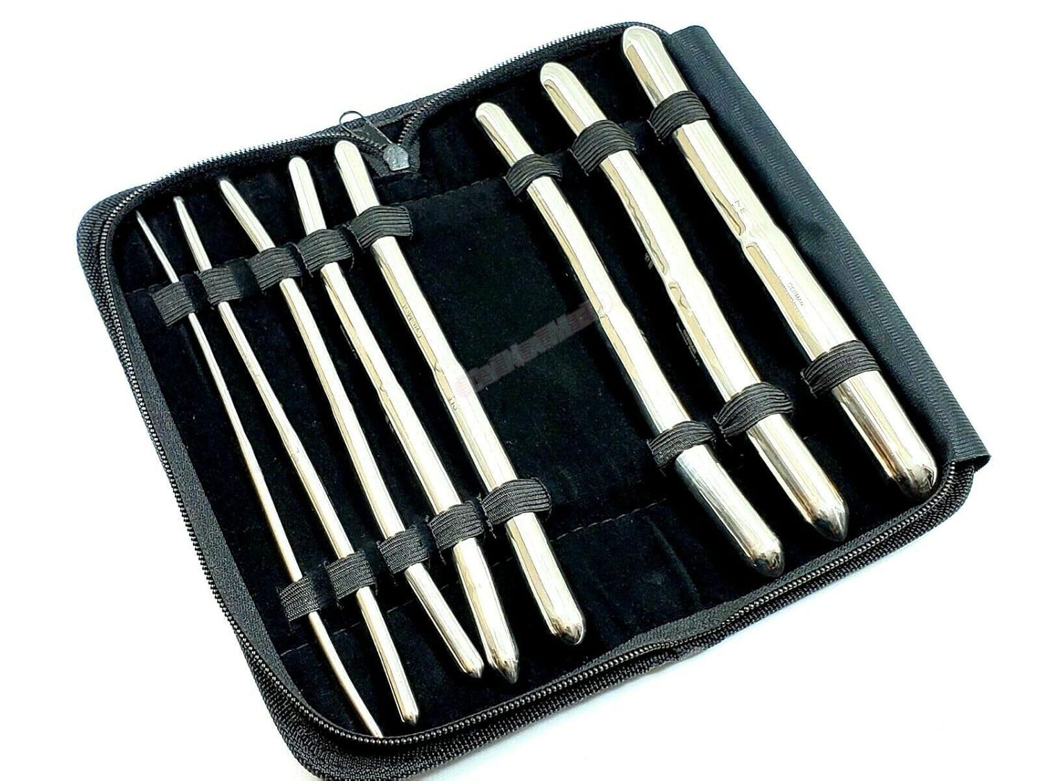 German Set of 8 Hegar Dilator Sounds Set 7.5″ Double Ended Instrument Double …