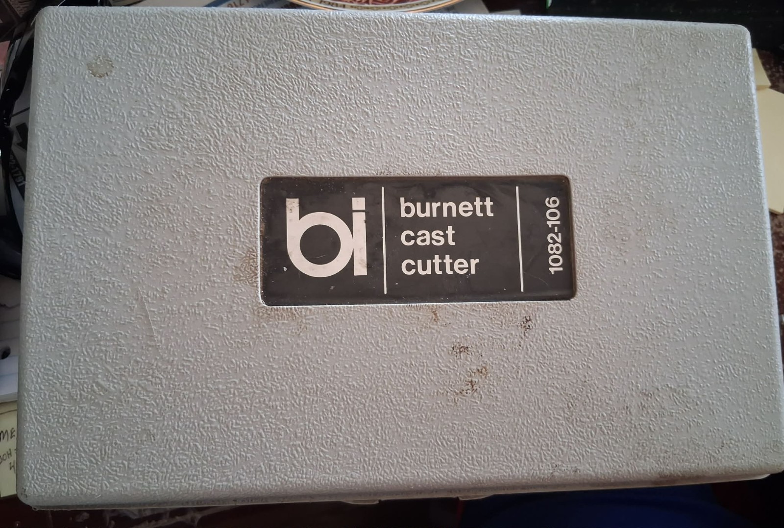 Vintage Burnett Cast Cutter Model 1082-106 USA ** TESTED ** works