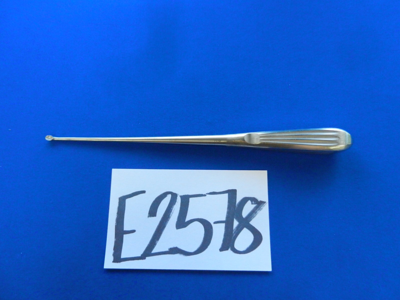 E2578 V. Mueller OS988-002 Moe Size 00 Straight Oval Cup Orthopedic Curette