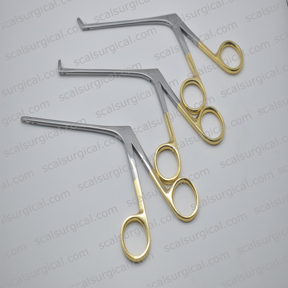 3 PCS Weil-Blakesley Nasal Cutting Forceps Straight, 45°, 90°