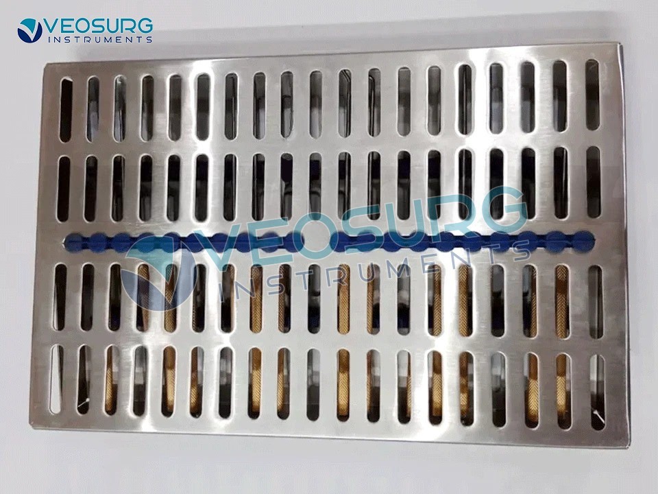 Rhoton Micro Dissector Set 20 Pieces with Gold Neurosurgery Surgical Instruments