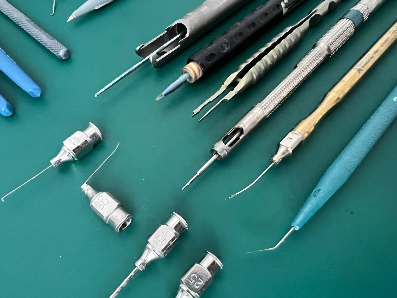 Lot ophtalmology instruments, Cataract Surgical Instruments with case,Ophthalmic