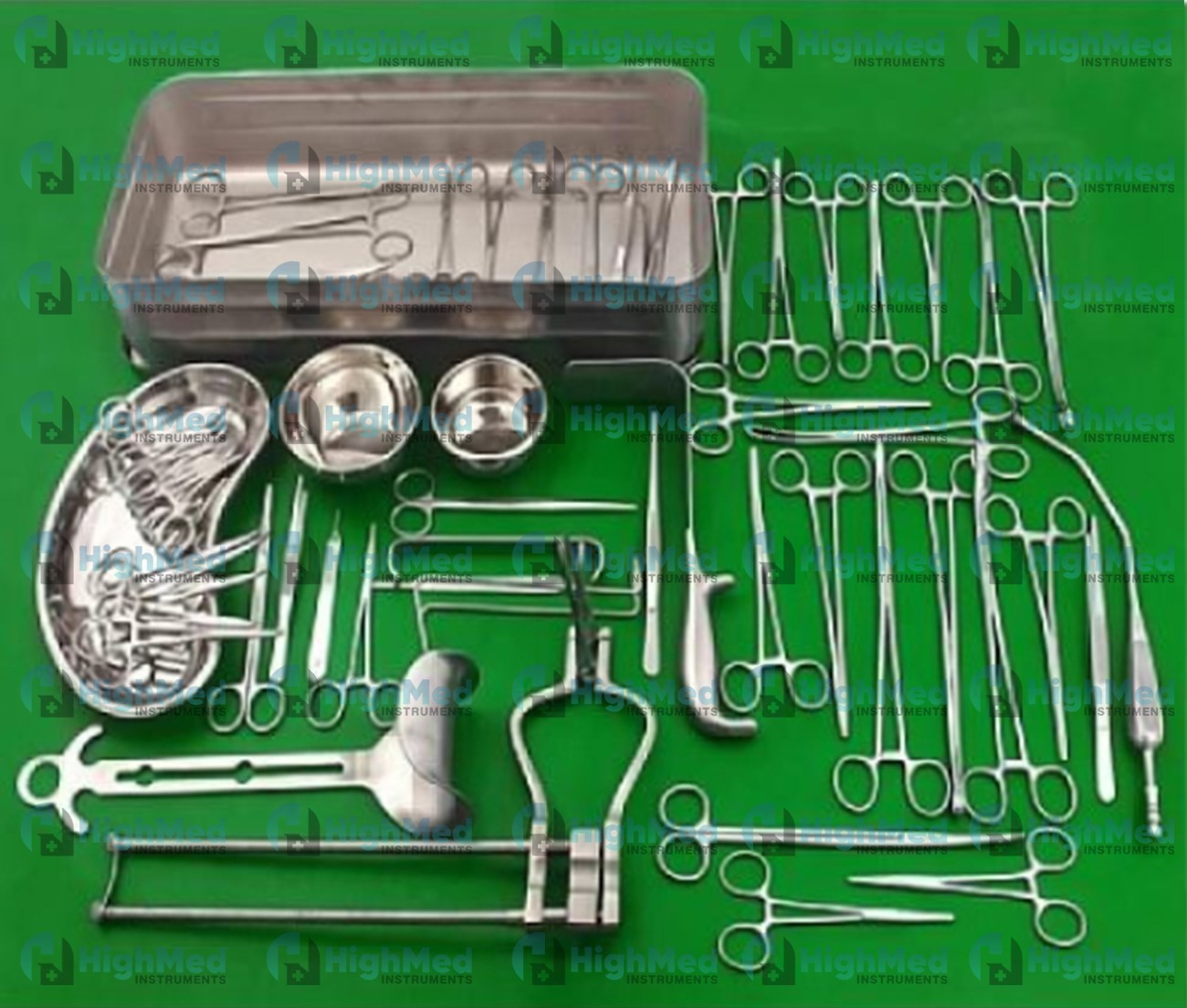 59 Pcs Cesarean Surgical Instrument Set –OB GYN C-Section Kit with Sterilization