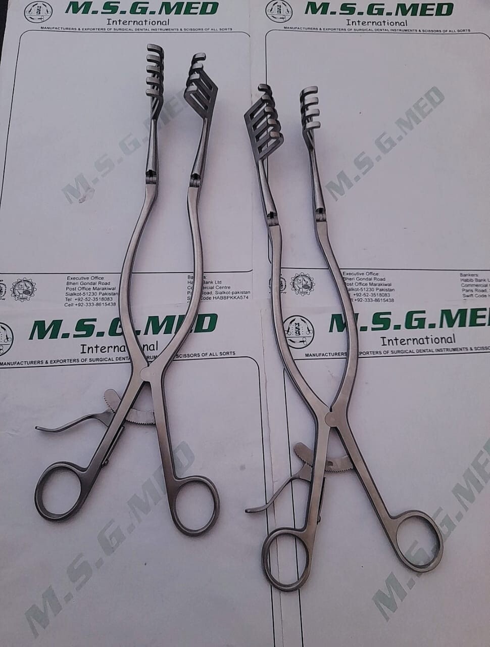 Professional Orthopedics Beckman-Adson Retractors Spinal Retractors 2PCS Offer