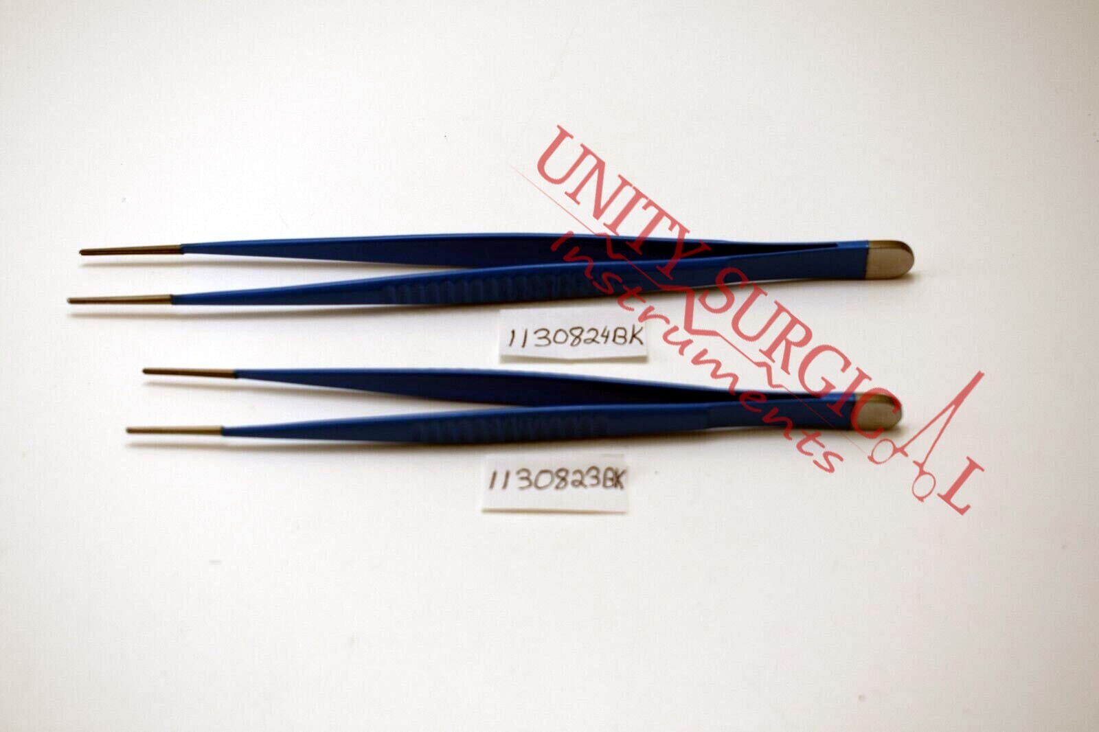 DEBAKEY TISSUE FORCEP 2MM TIP 8″ +9″ INSULATED SET OF 2 PCS